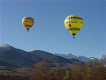 Hot Air Balloon Rides Over The Pyrenees